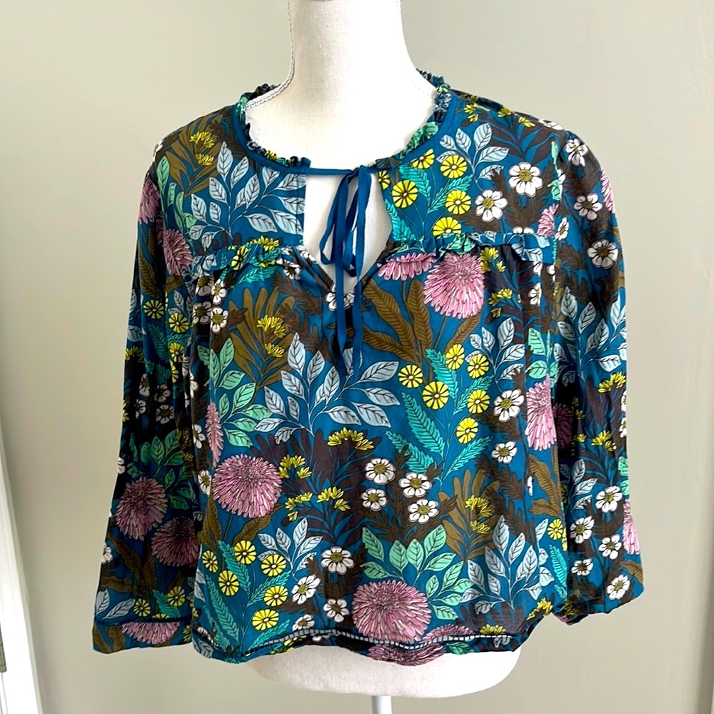 Floral shirt AbigailBorg for J Crew
